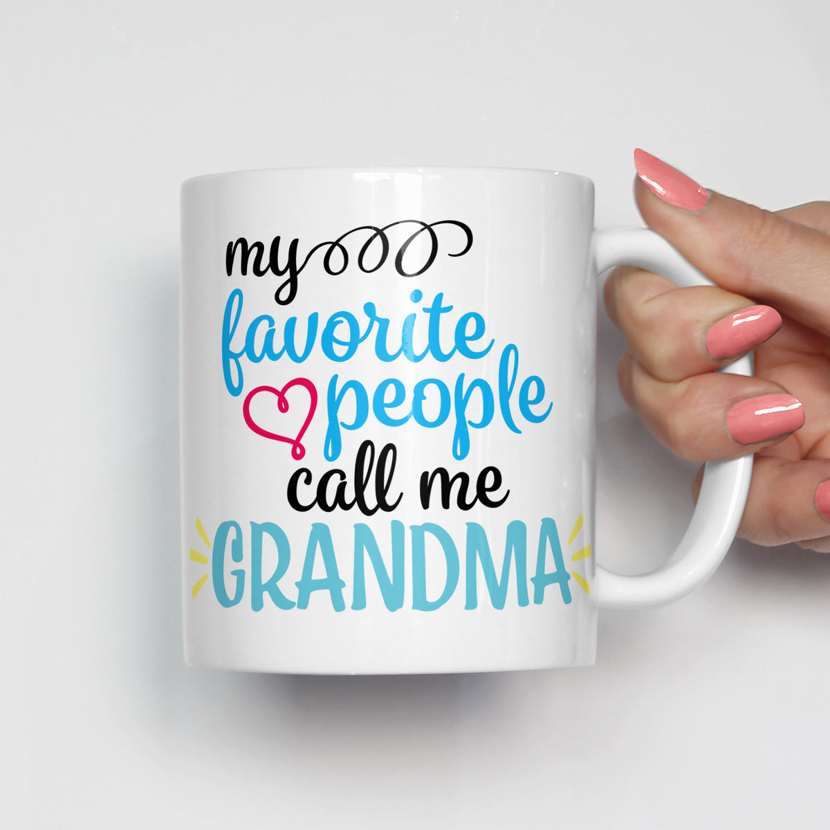 My Favorite People Call Me Mamaw Coffee Mug