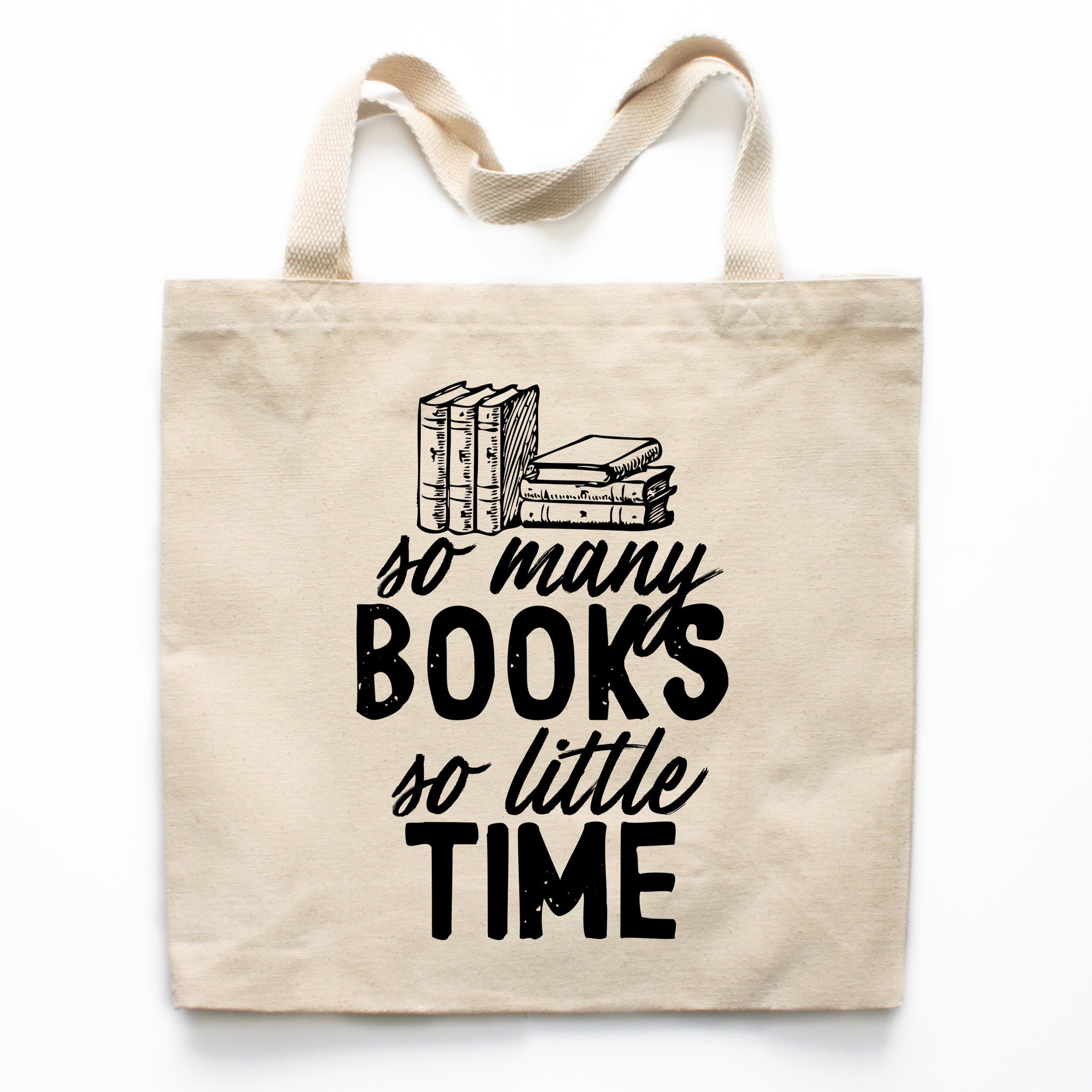 Too Many Books Tote Bag
